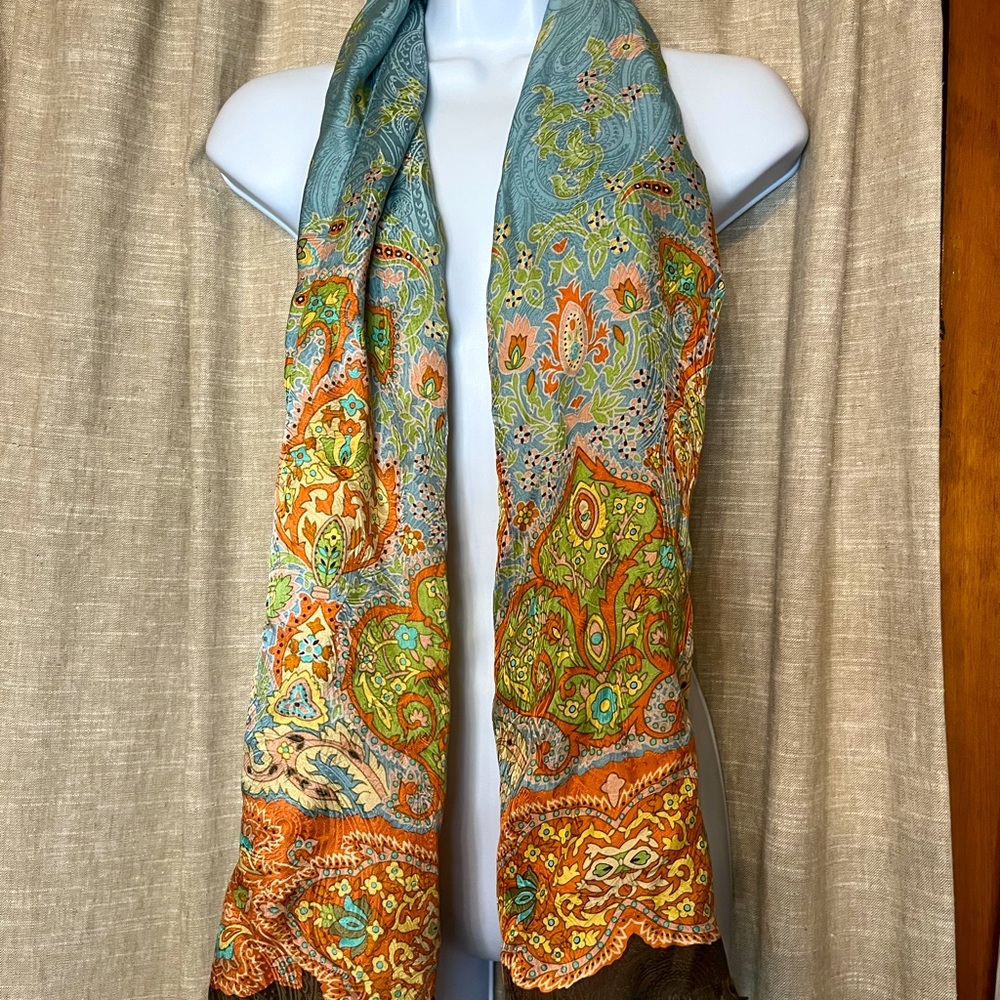Silky boho  scarf